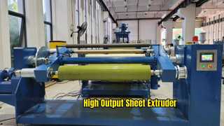 Kunststoffplatten-Extrusionsmaschine PP ABS PE
