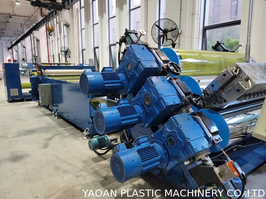 CER zugelassene Kunststoffplatte PLC-Verdrängungs-Maschine 500kg/H 100rpm