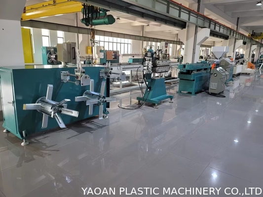 PVC PE Einwand Elektrische Wellschlauchrohrmacherei mit ABB Inverter