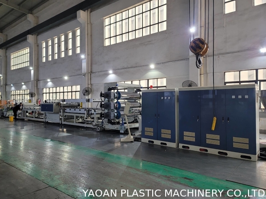 PP-Wellendachfliesen-Extrusionsmaschine Breite 850-1050 mm