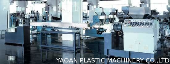 Neuer Typ pp., PET, PVCplastikrattan-Maschine, zum von 3 Farben zu machen, 2 Farben und einzelner Farbplastik für Stock/Stuhl/Teapoy