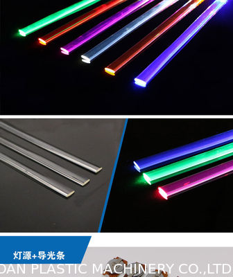 AF-65 TPU Massivstäbchen Bar & Tubes Extrusionsproduktionslinie für LED-Lichtführerstreifen