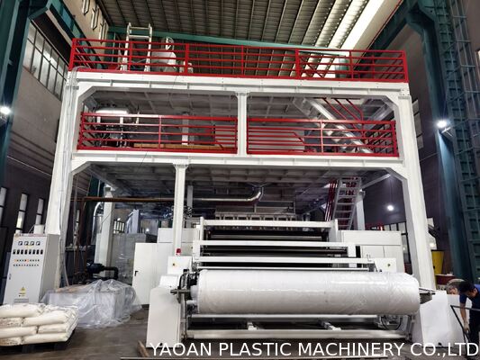 PP Spunbond Vliesstoffmaschine mit hohem Durchsatz und fortschrittlicher Technologie für 1600 mm 2400 mm 3200 mm Produktion