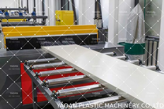 YAOAN PEEK Extrusionslinie für Dicke Plattenplatten mit Löschvorrichtung